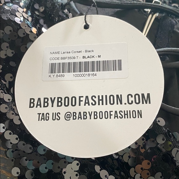 LARISA CORSET - BLACK - M - Picture 7 of 9
